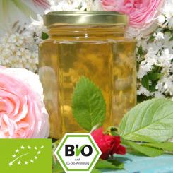 Bio-Akazienhonig mit Rosenwasser 