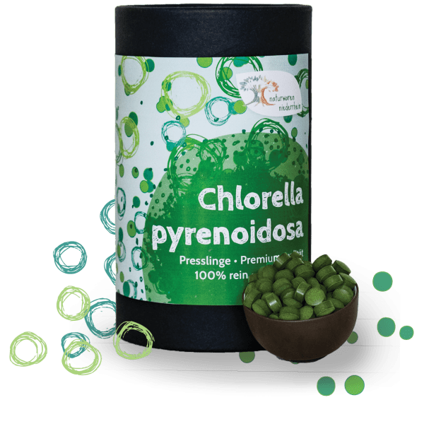 Premium Chlorella pyrenoidosa Tabletten - 1kg - 500g - 250g 