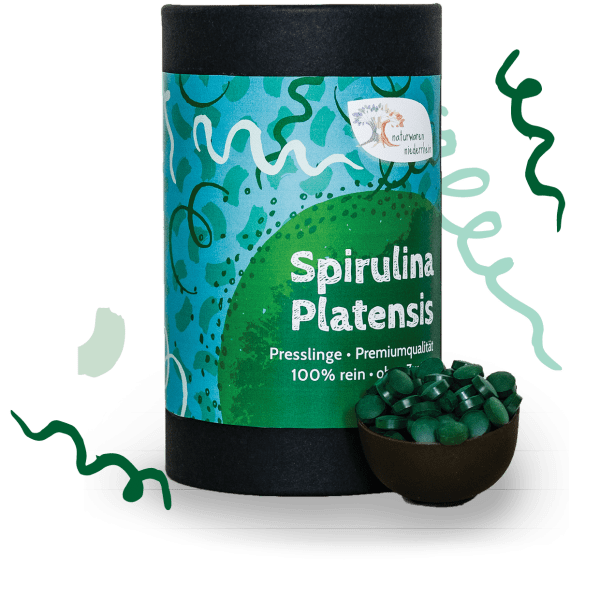 Premium Spirulina platensis Tabletten - 1 kg - 500 g - 250 g 