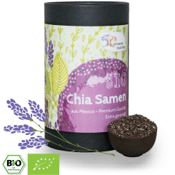 Bio Chia Samen - extra gereinigt - Premiumqualität 