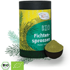 Bio Fichtensprossenpulver - mit viel Vitamin C 