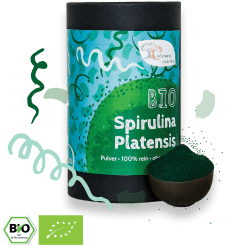 Bio Spirulina plat. Pulver - 100% Bio zertifiziert - 1kg - 500g - 250g 